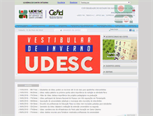 Tablet Screenshot of cefid.udesc.br