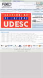 Mobile Screenshot of faed.udesc.br