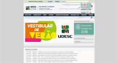 Desktop Screenshot of cesfi.udesc.br