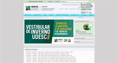 Desktop Screenshot of ceo.udesc.br
