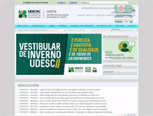 Tablet Screenshot of ceo.udesc.br