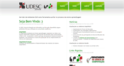 Desktop Screenshot of ead.joinville.udesc.br
